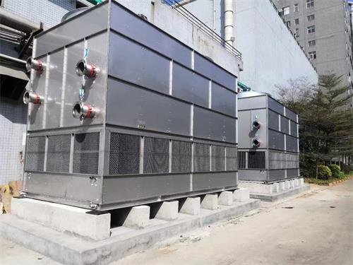 冷却塔维修：玻璃钢冷却塔进行使用及维修维护保养(玻璃钢冷却塔维修)